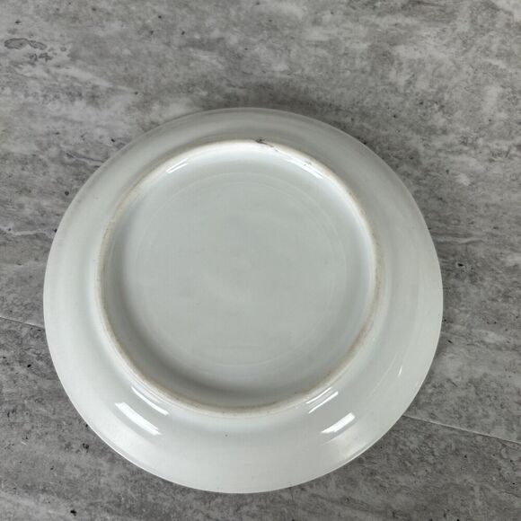 Saucers 4.5" Floral Spray Gold Filigree trim Set of 5 - Picture 11 of 14